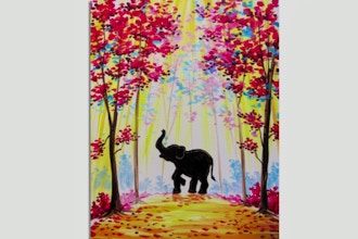 All Ages Paint Nite: The Happy Elephant